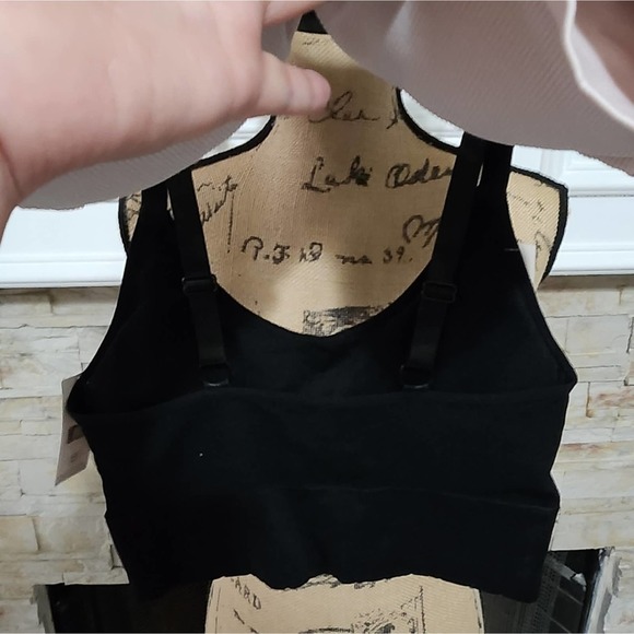 Laura Ashley 3pk longline ribbed active athletic lounge bras bralettes plus size - Picture 6 of 11